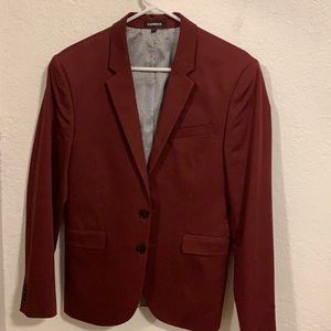 Burgundy Blazer